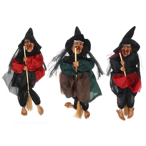 Green witch hanging - hanging, ghost