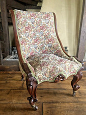 Original Antique Ornate Woven