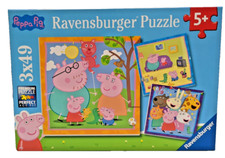 RAVENSBURGER Puzzle Ravensburger 3 x 49 Pieces Peppa Pig
