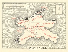 The Island of Númenórë /