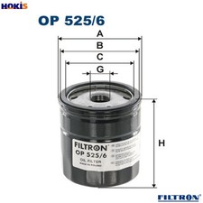 OIL FILTER OP 525/6 FOR VW