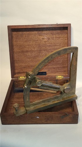 Antique clinometer negretti - clinometer,