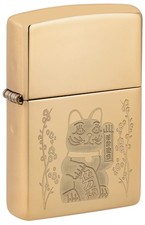 Zippo Lighter: Lucky Cat