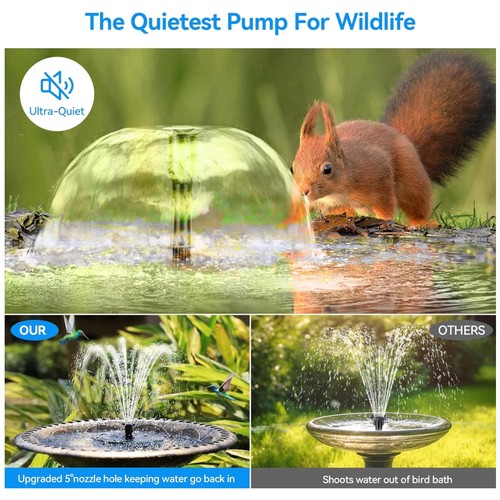 Diy solar water fountain kit - kit,