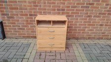 IKEA White Bedside Table Unit