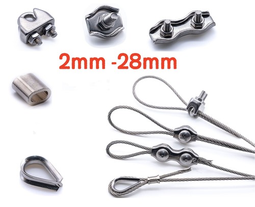 Wire rope clamp - wire,