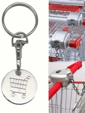 Trolley Coin Keyring Removable
