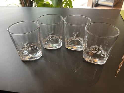 Glenfiddich glass whisky - 4,