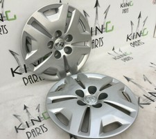 VAUXHALL ASTRA INSIGNIA ZAFIRA MERIVA OEM 2x 16" WHEEL TRIMS CAP COVER 13219398