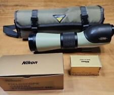 Nikon field scope with option