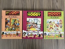 Set Of 3 x Noddy Books By Enid