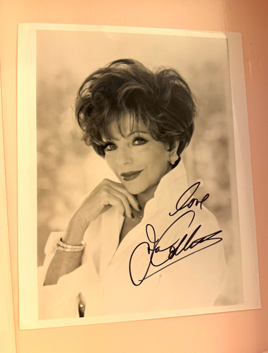 Hand signed autograph joan - signed,