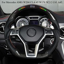 LED Carbon Fiber Steering