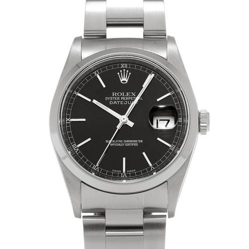 Rolex datejust 16200 black - rolex,