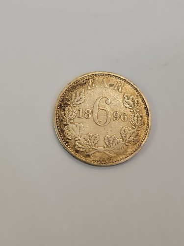 Rare silver 1896 south african - rare,