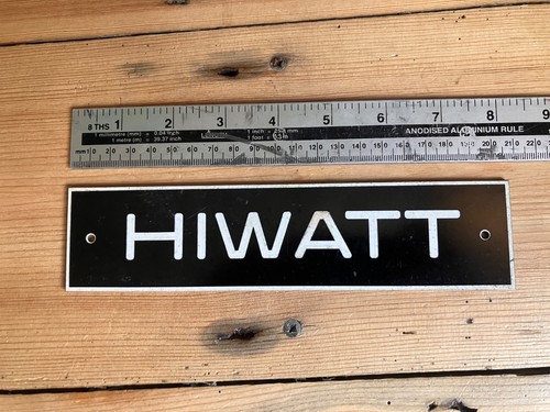 Original 1970s hiwatt - 1970s, ?