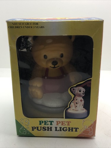 Vintage night light bear - night,
