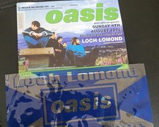 Oasis Loch Lomond Ticket Stub