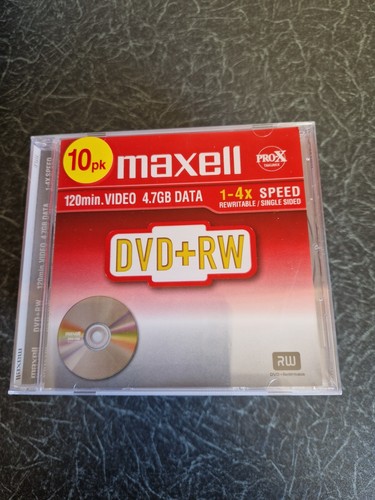 Maxell dvd 7gb 4 - dvd-rw, 4.7gb