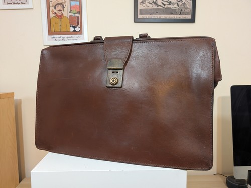 Antique cheney oxblood leather - cheney,