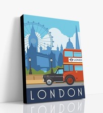 Classic Travel Canvas - London