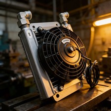 Radiator Plus Hydraulic Fan