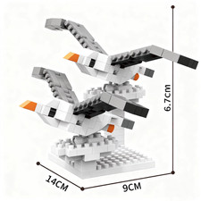 NEW NANOBLOCK White Birds 2 -