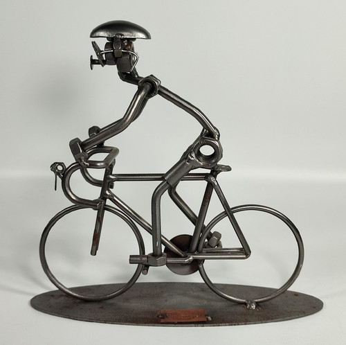Hinz kunst metal sculpture - hinz, &