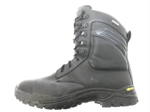 British army black leather - army,