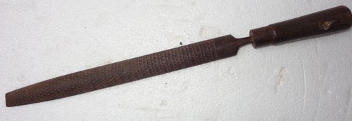 Vintage rasp file - file, wooden