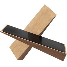 2 Pack Wooden Door Stop Non