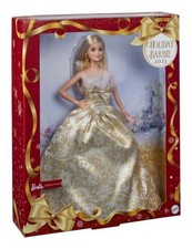 Barbie 2025 Gold Holiday Doll