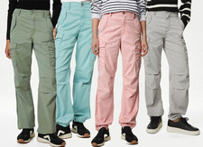 MARKS SPENCER Soft Touch Cargo Trousers