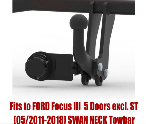 Swan neck tow - tow, ford