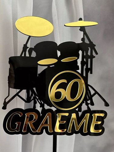 Personalised drum birthday
