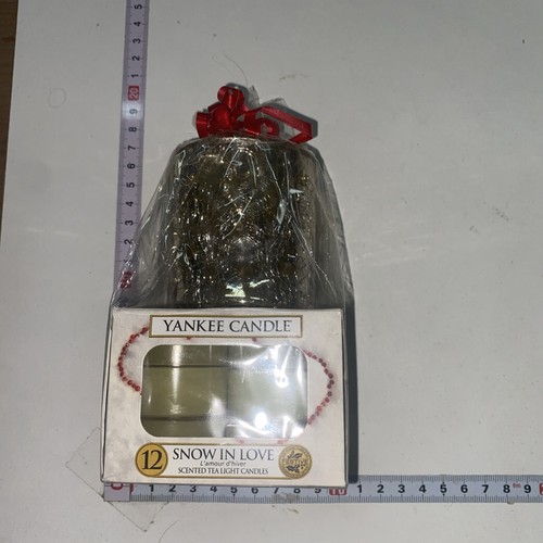 Yankee candle snow love - candle, love"