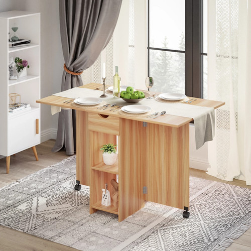 Mondeer oak folding dining - oak,