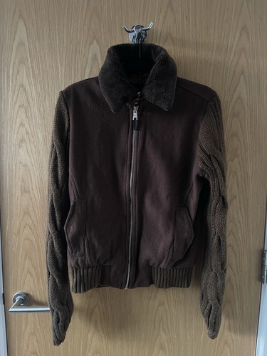 Zara man knit sleeve bomber - man,