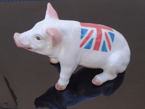 Butchers advertising ceramic - advertising,