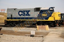 Vtg 2005 Train Slide 1562 CSX