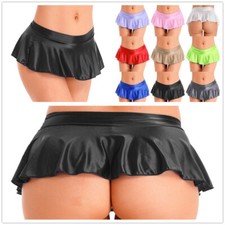 UK Sexy Womens Pleated Mini