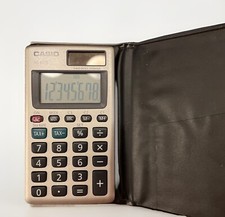 CASIO HS85 POCKET CALCULATOR