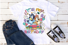 Bluey It's my Birthday printed