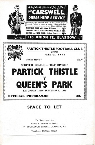 Partick thistle queens park - v,