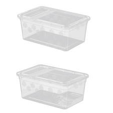 Reptile Feeding Box Cage Snake Breeding Box for Cricket Scorpion Mini Pet