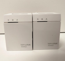 2x TP-Link AV500 TL-PA4020 500Mbps 2-Port Powerline Adapter