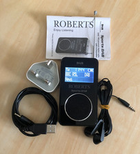 Roberts Sports DAB 2  DAB/FM Personal Digital Radio + Charger &earphone. GC &PWO