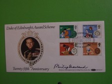 BENHAM FDC 1981 DUKE OF EDINBURGH AWARD SCHEME SIGNED
