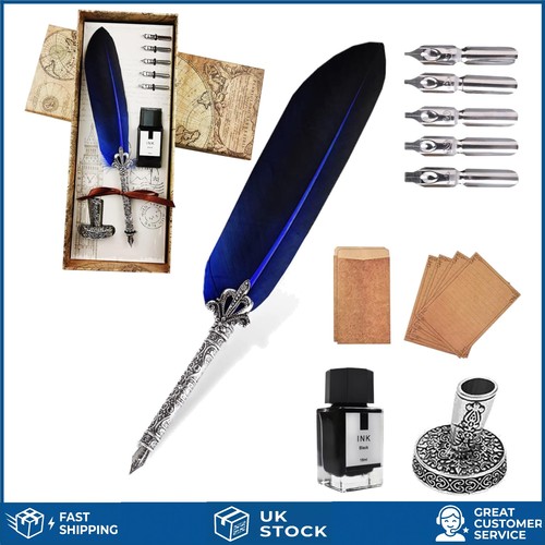 Elegant antique feather quill - elegant,