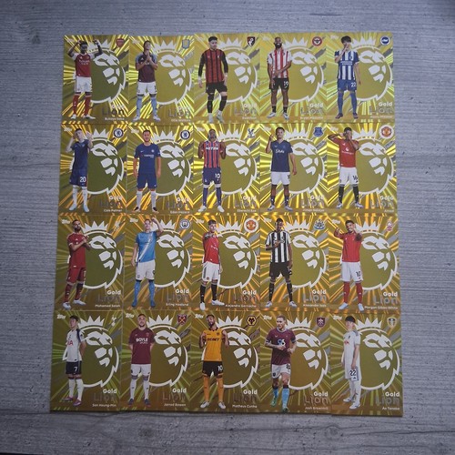 Topps premier league 2026 gold - premier,